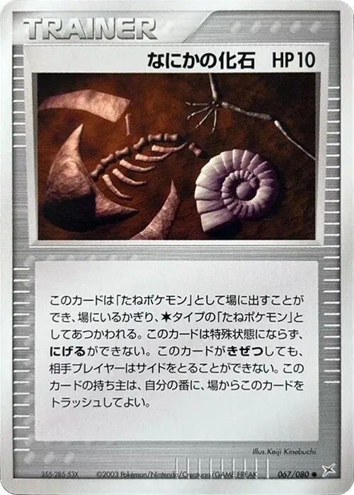 Mysterious Fossil [1st-Edition]